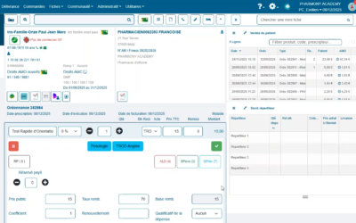Fiche mémo : travailler plus vite avec Pharmony ONE